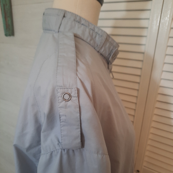 RARE vintage gray 1980's members only windbreaker jacket sz XLT - Picture 7 of 9